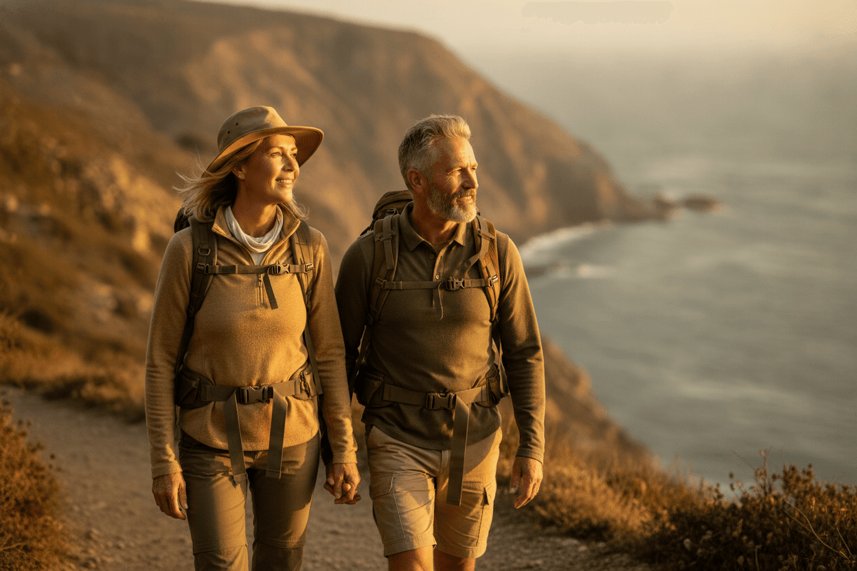 A person on a longevity and healthspan program